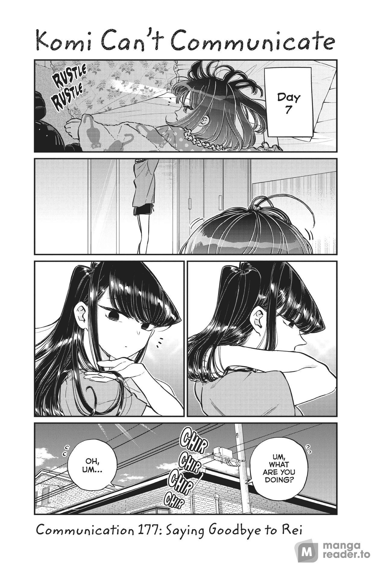 Komi Can’t Communicate, Chapter 177 image 01